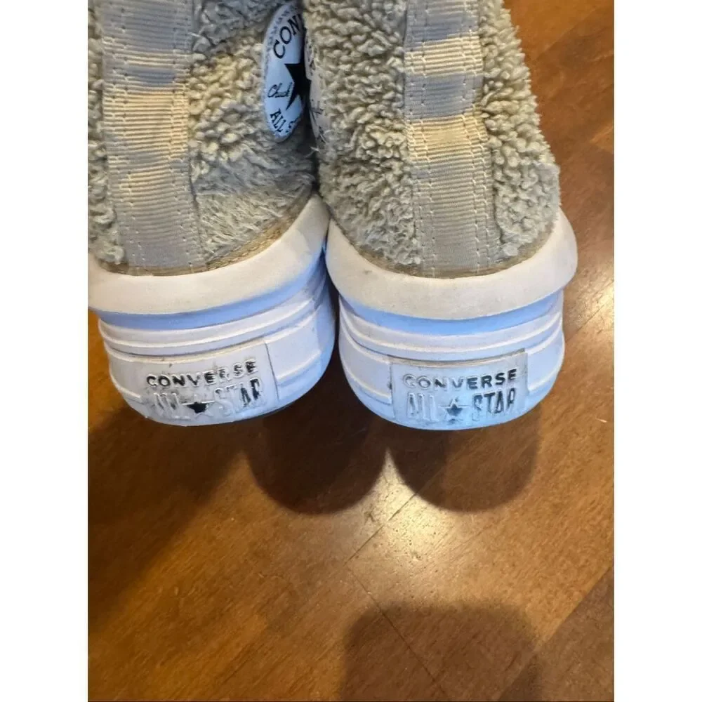 Converse Chuck Taylor All Star Move Platform High Top Teddy Sherpa Sneakers Kids